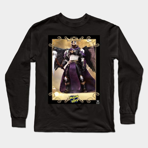 Azrael Action Figure (3/8) Long Sleeve T-Shirt by Toytally Rad Creations